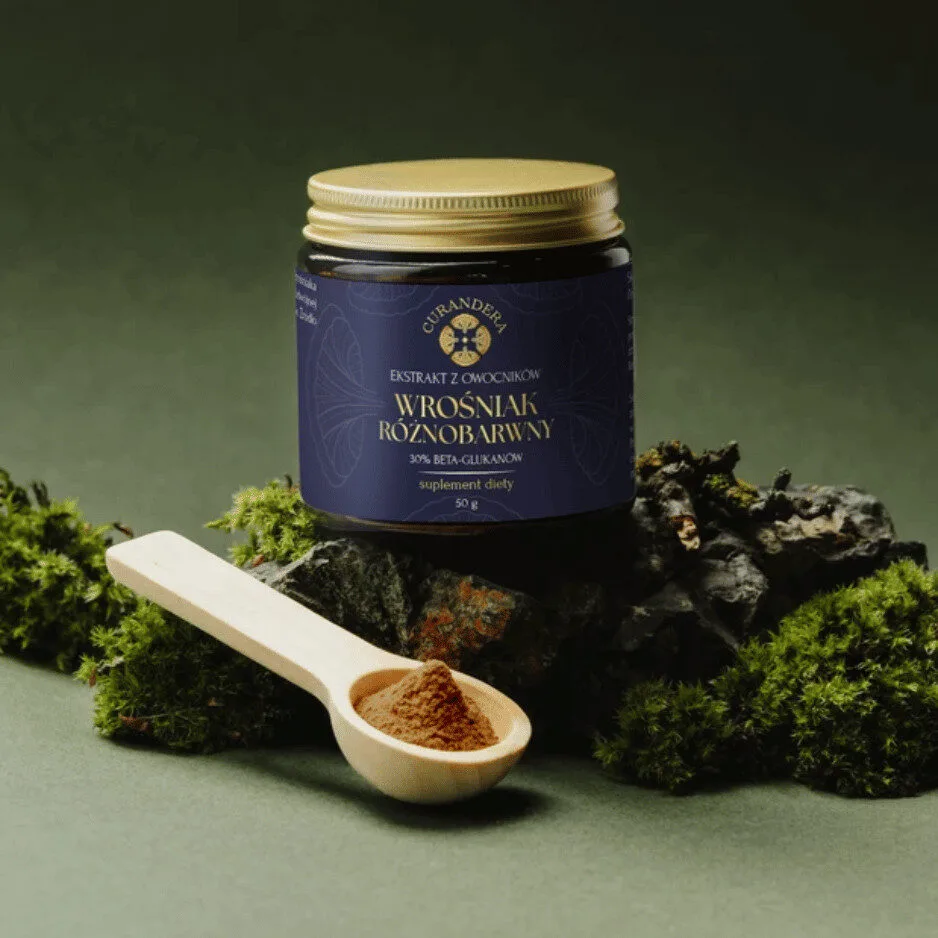 wrośniak różnobarwny ekstrakt 50g beta-glukany